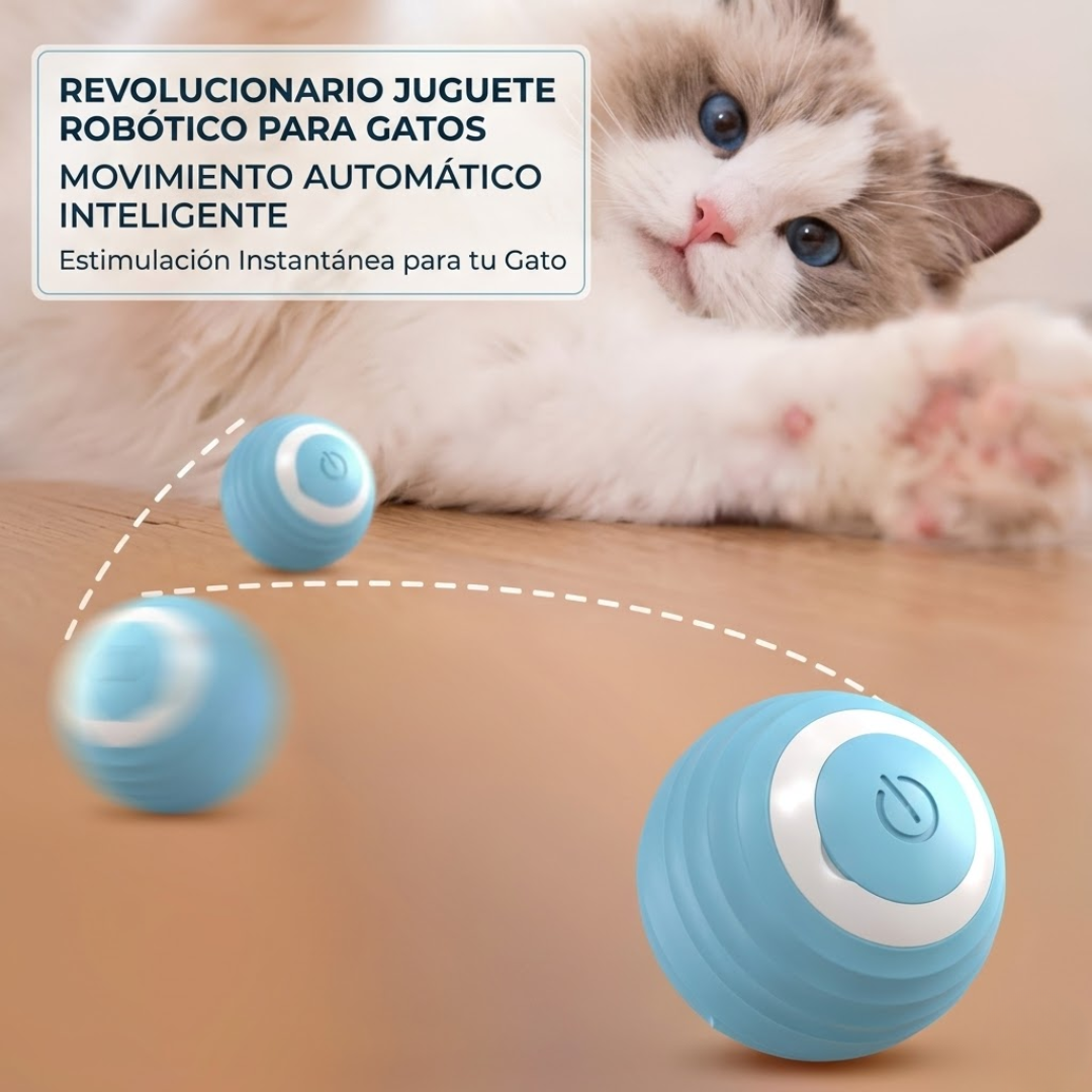 Pelota inteligente para gatos