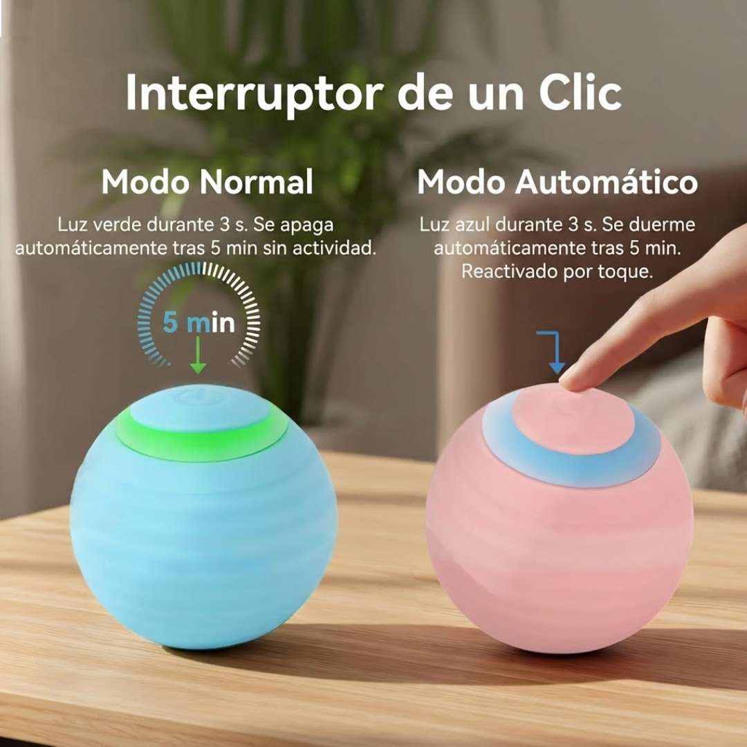 Pelota inteligente para gatos