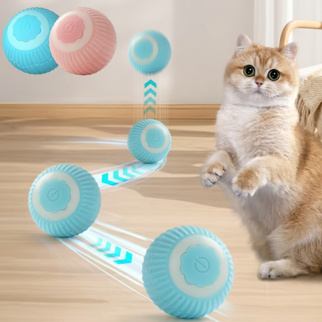 Pelota inteligente para gatos