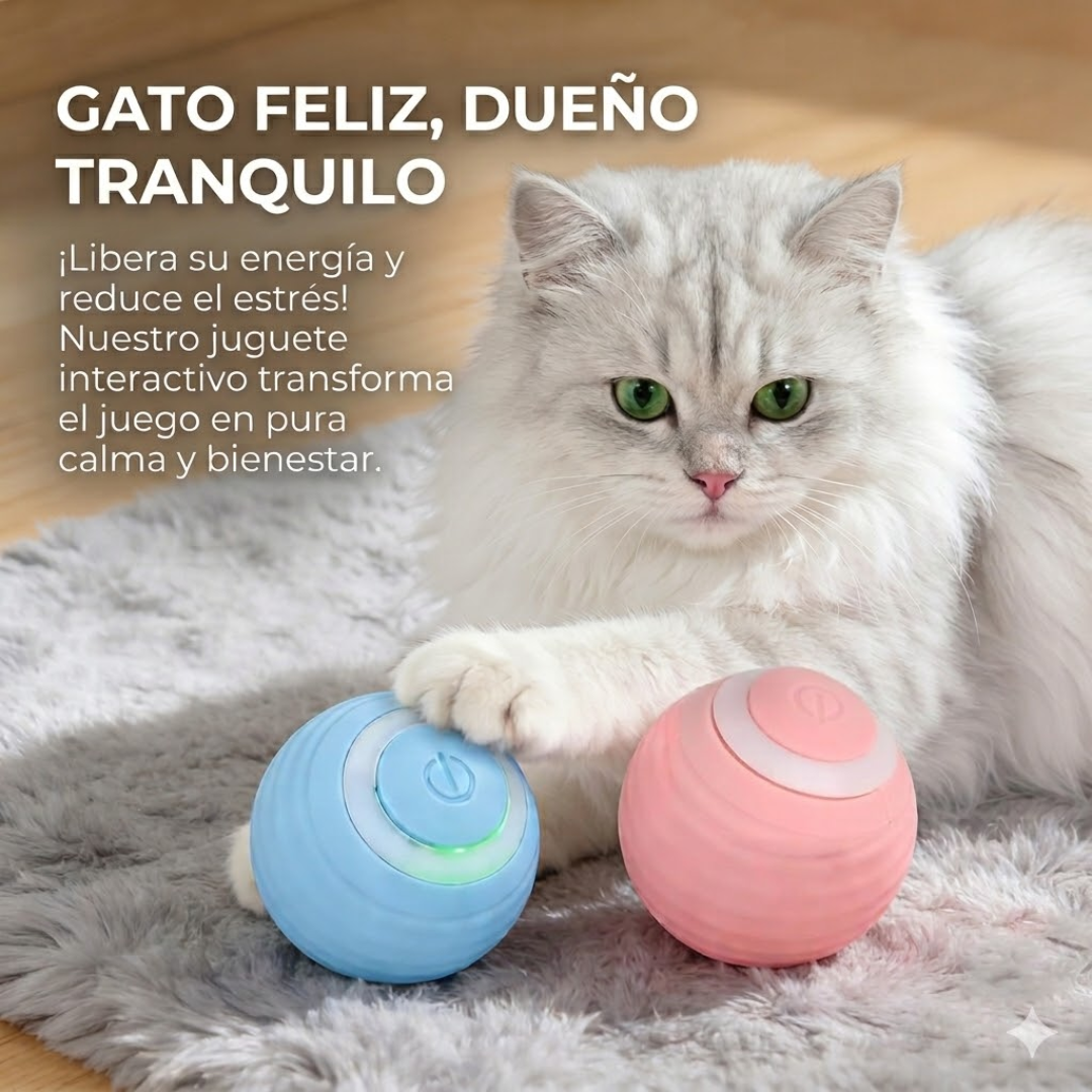 Pelota inteligente para gatos